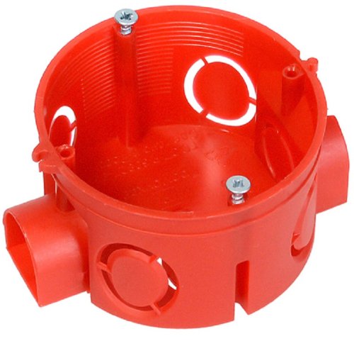 Коробка установочная Промрукав СП 68x42 блочная красный (224шт) картинка 